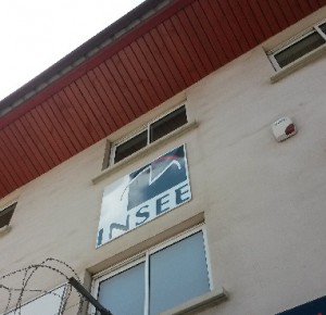 Les locaux de l'INSEE à Kawéni