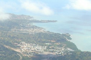 Urbanisation littorale à Mayotte