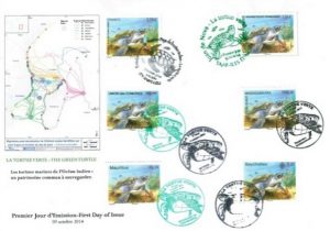 La planche du souvenir philatélique avec le même timbre décliné pour chacun des pays