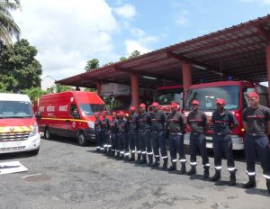 Le Poste médical avancé présenté à la Caserne de Mamoudzou