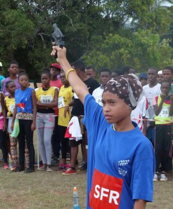 Top départ pour le cross de l'UNSS en novembre 2014