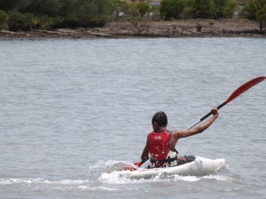Canoe kayak sur Petite Terre