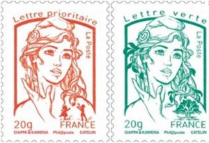 Timbres la poste
