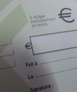 Chèque falsifiés