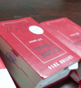 Code péanl rouge