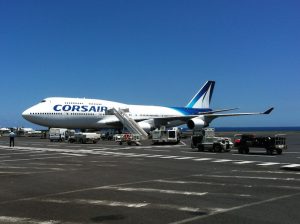 Corsair avion tarmac