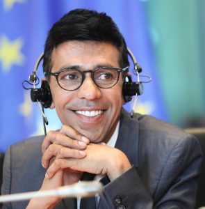 Le député européen Younous Omarjee
