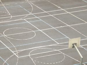La plateau de basket du CUFR de Dembéni