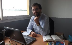 Alain Soares-Couto, le chef du département pluralisme et déontologie du CSA est venu à Mayotte superviser cette campagne officielle