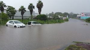 Des pluies qui ne peuvent plus être évacuées (Crédits photo : JIR)