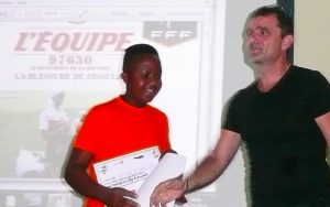 Daniel Mourdjiae, quasi reporter de l'Equipe !