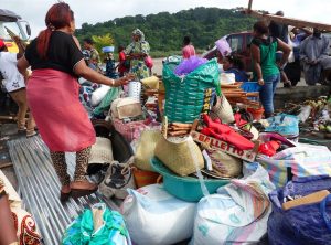 Des marchandises sauvées in extremis 