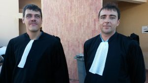 Me Charles Simon et Me Julien Chauvin défendent les deux accusés