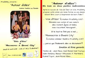 Autour d'elles Le programme
