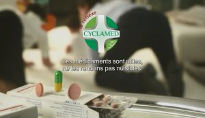 La campagne de communication de Cyclamed en métropole