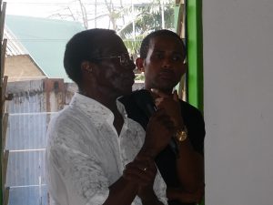 Le docteur Bayonne et Massoundi Omar