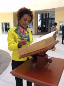 Michaëlle Jean, 27e Gouverneure du Canada et secrétaire générale de l'organisation internationale de la Francophonie, cite Aimé Césaire