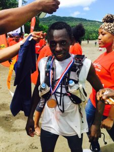 Ali Black Fahari 2e en toute décontraction et en toute humilité au Mahoraid 2015(crédits photo: RCM)