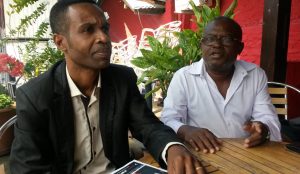 Mikidache et Ismael Kordjee du collectif Bassi Ivo