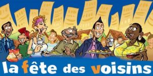 L'affiche de la fête des voisins 2015