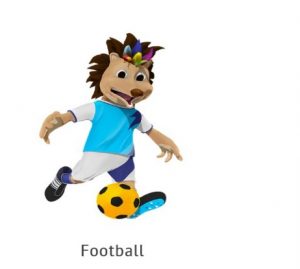 TiBayoun est la mascotte des Jeux des Îles 2015