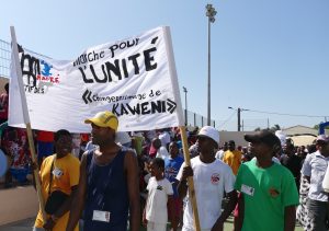 La marche de Kawéni le 23 mai dernier