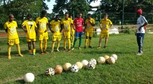 Une bonne vingtaine de jeunes pour ce stage, essentiellement de Tsingoni mais aussi de Combani et Chembenyumba