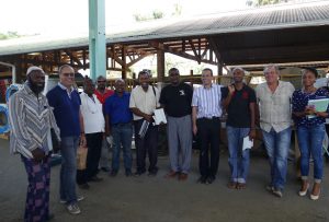 Une partie des artisans formes et les acteurs d'Arcelor Mittal et Rousseau Padial