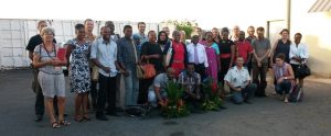 Photo de famille des participants aux ateliers du conservatoire du littoral et du CD