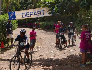 Top départ des VTT