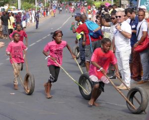 Course de pneus, juin 2015