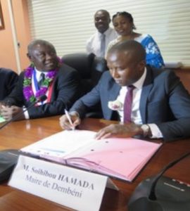 Contrat de ville : la signature du maire de Dembéni