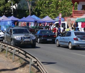 Un embouteillage monstre aux abords de Majicavo Koropa