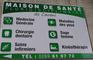 Maison de santé Cavani panneau