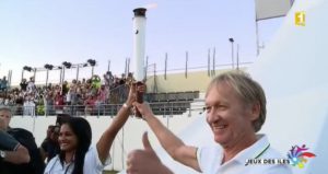 Des grandes figures du sport réunionnais ont porté la flamme des jeux
