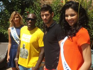 Miss France 2015 avec Kaycha Samir Benzema et Miss Réunion 2015 au Caribou ce samedi