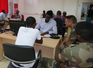 Des stagiaires du BSMA intéressés 