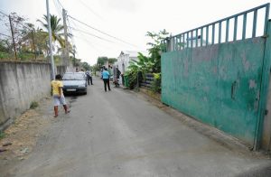 Le conflit de voisinage a viré au drame ce samedi (Crédits Photo: Eric Lejoyeux/JIR)