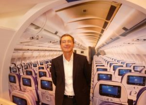 Pascal de Izaguirre, le PDG de Corsair, satisfait de la desserte de Dzaoudzi