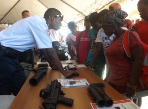 Les armes à feu de la police