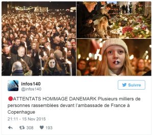 Hommage au Danemark