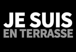 "Je suis en terrasse" nouveau hashtag en réponse aux terroristes