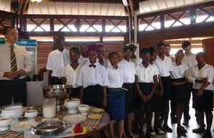 Les élèves de Bac Technologie hôtellerie-restauration
