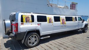 La limousine n'a pas hésité à barger pour accueillir Gohou et Nastou