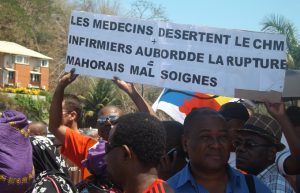 Les soignants dans le rassemblement de ce lundi