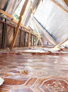 Destruction d'une mosquée en tôle à Dzoumogné