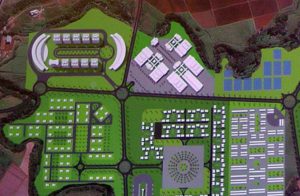 Le projet Heritage City avec le siège du Premier ministre le parlement et les principaux ministères de l'Île Maurice
