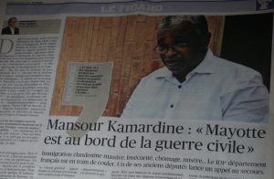 Une pleine page dans le Figaro