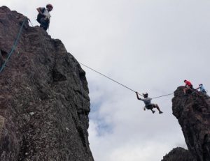 Dernièrement, les gendarmes d'élite du GPI ont effectué des exercices sur le secteur des 3 Salazes à La Réunion (Photo: Gendarmerie Nationale)
