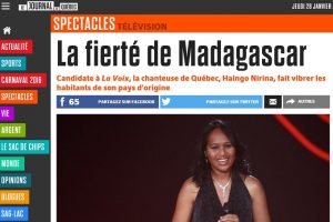 Capture d'écran du JDQ, le journal de Québec